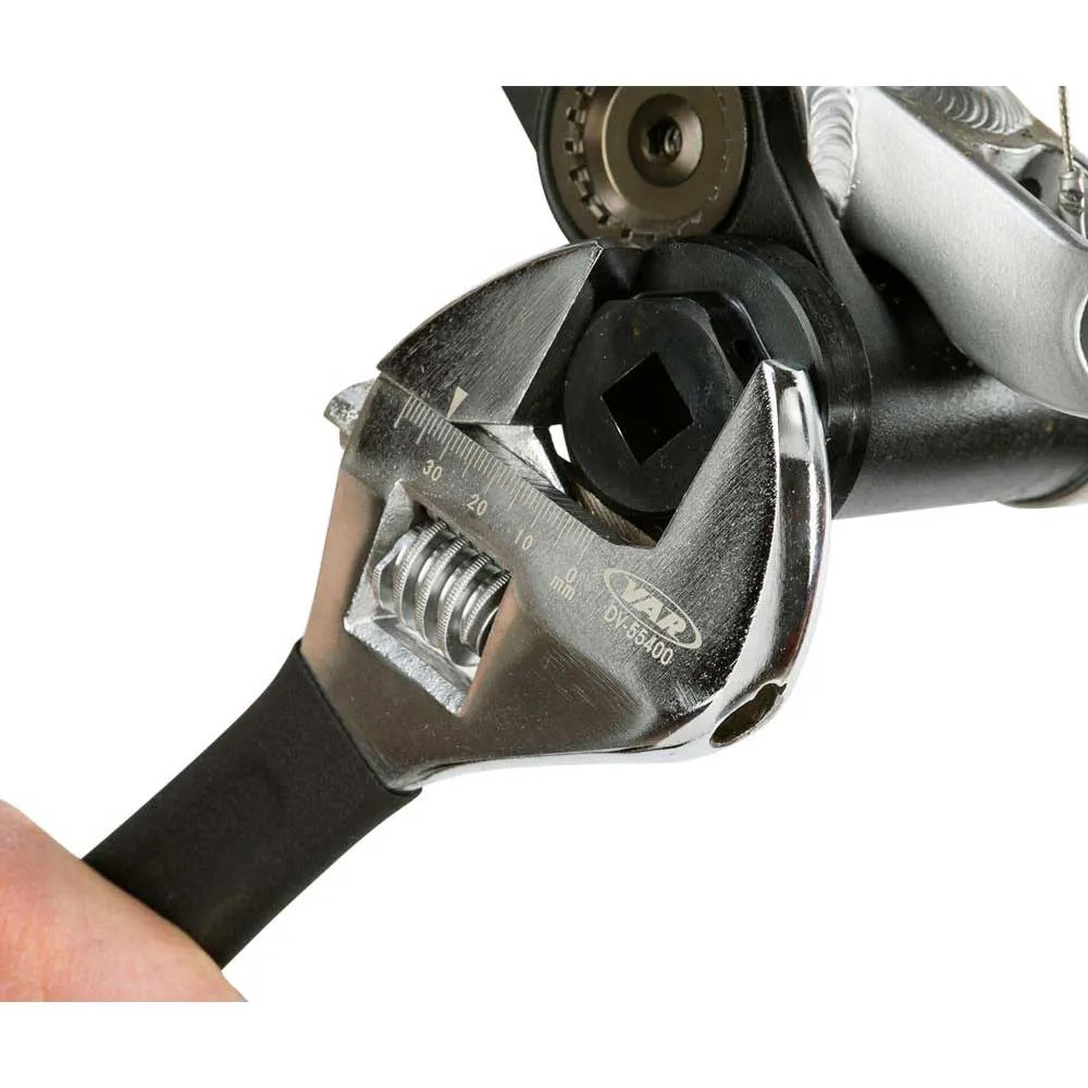 VAR Verktyg Adjustable Wrench 35 Mm, Black / silver, One Size VAR Verktyg Adjustable Wrench 35 Mm, Black / silver, One Size