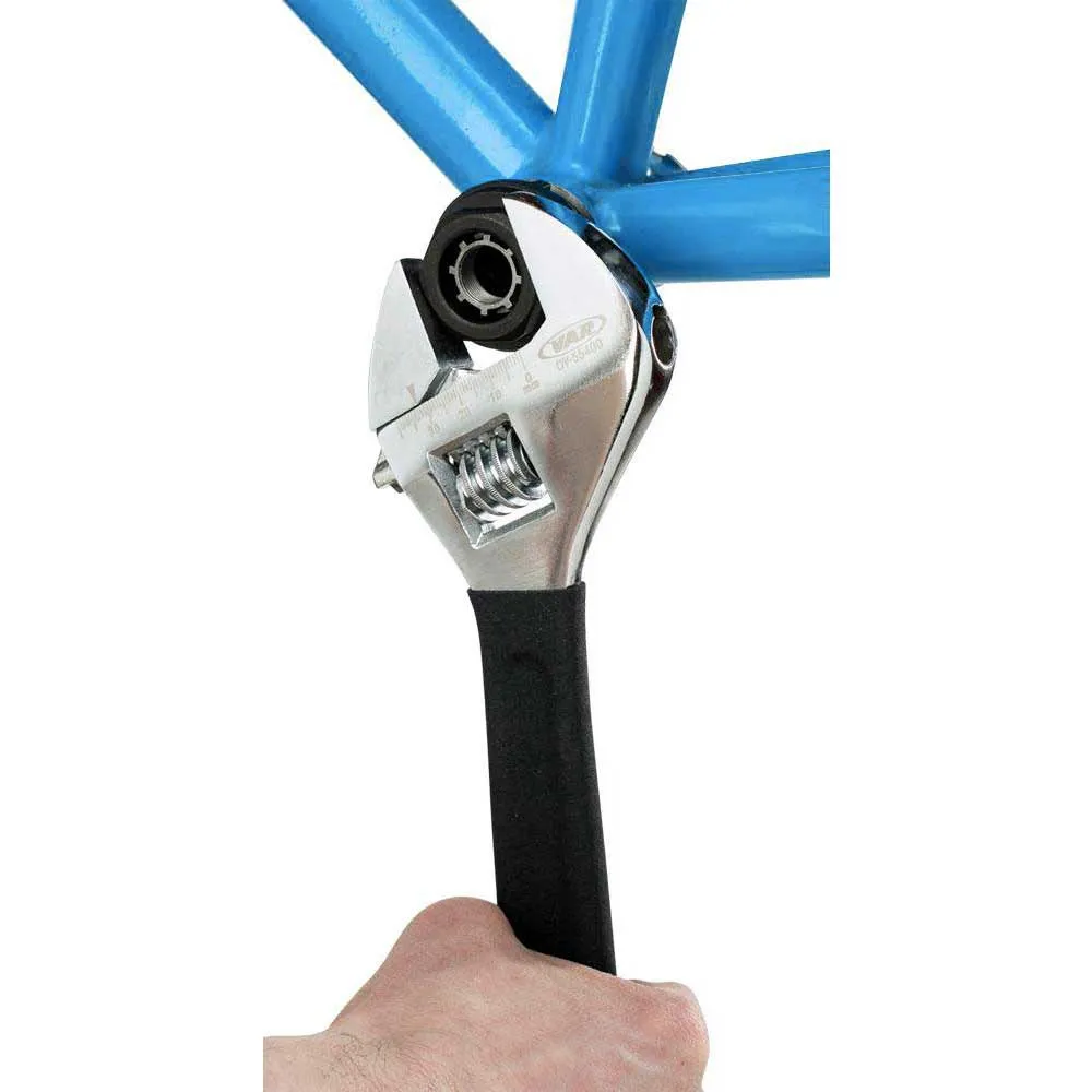 VAR Verktyg Adjustable Wrench 35 Mm, Black / silver, One Size VAR Verktyg Adjustable Wrench 35 Mm, Black / silver, One Size