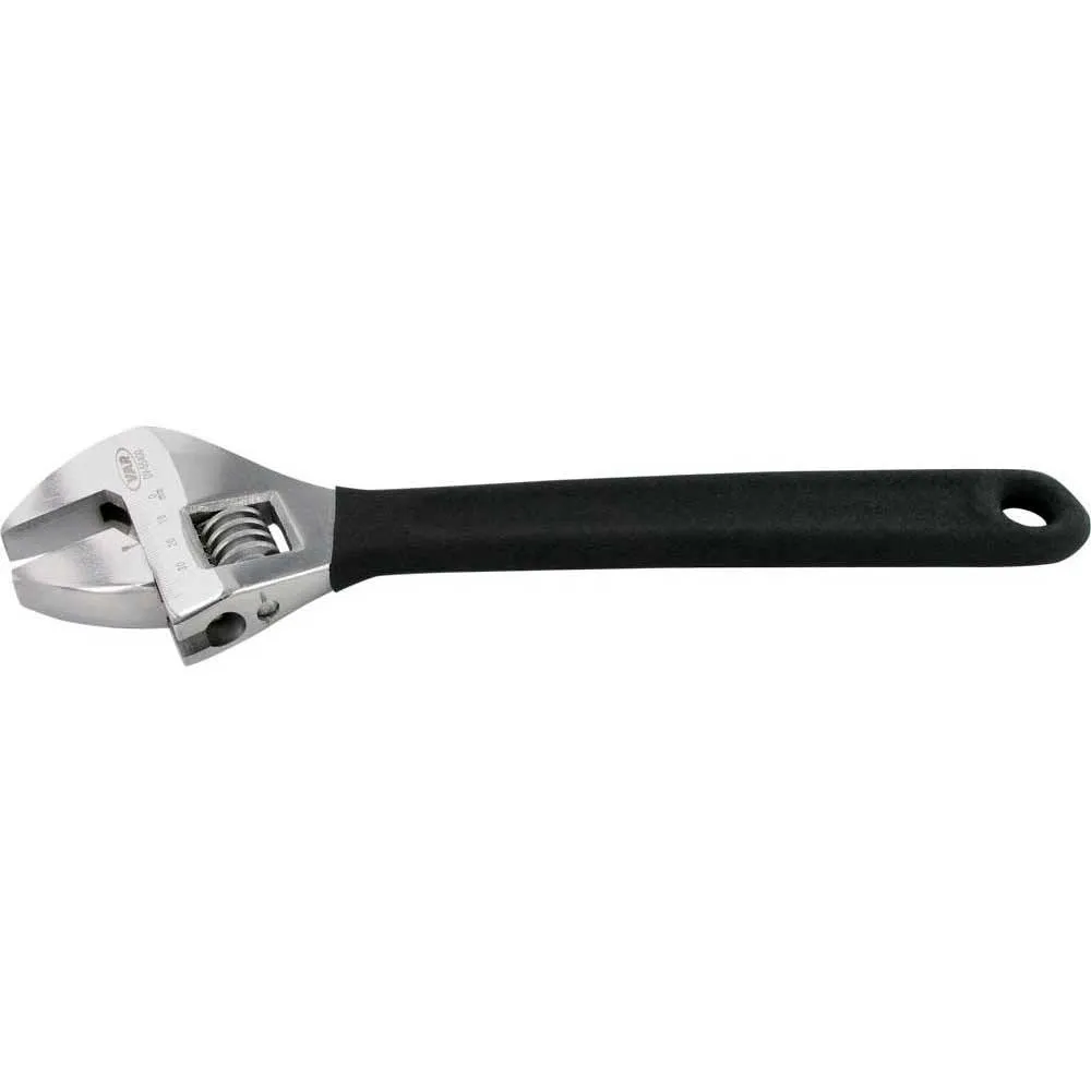 VAR Verktyg Adjustable Wrench 35 Mm, Black / silver, One Size VAR Verktyg Adjustable Wrench 35 Mm, Black / silver, One Size