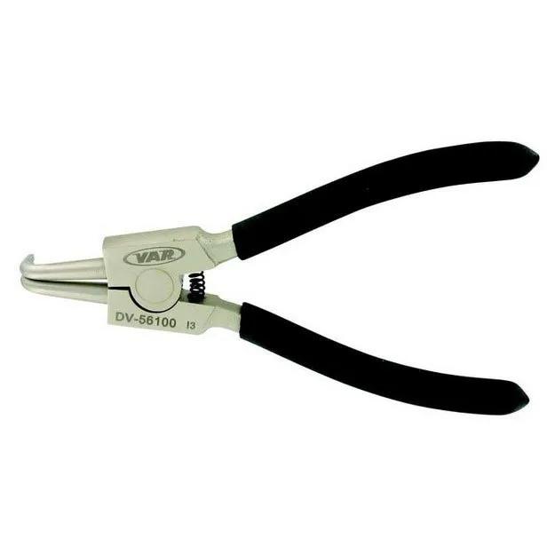 VAR Verktyg Curved Pliers For External Circlips, Black / silver, One Size VAR Verktyg Curved Pliers For External Circlips, Black / silver, One Size