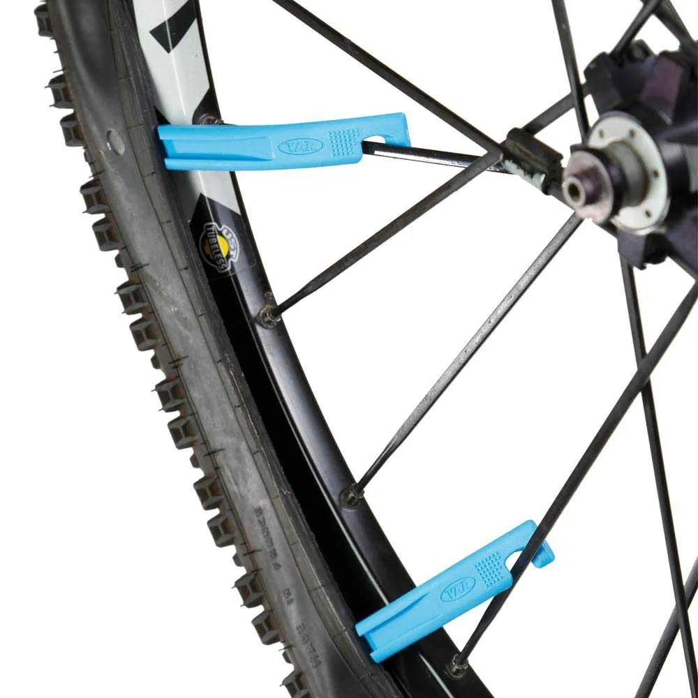 VAR Verktyg Display Box 25 Sets 3 Tyre Levers, Blue, One Size