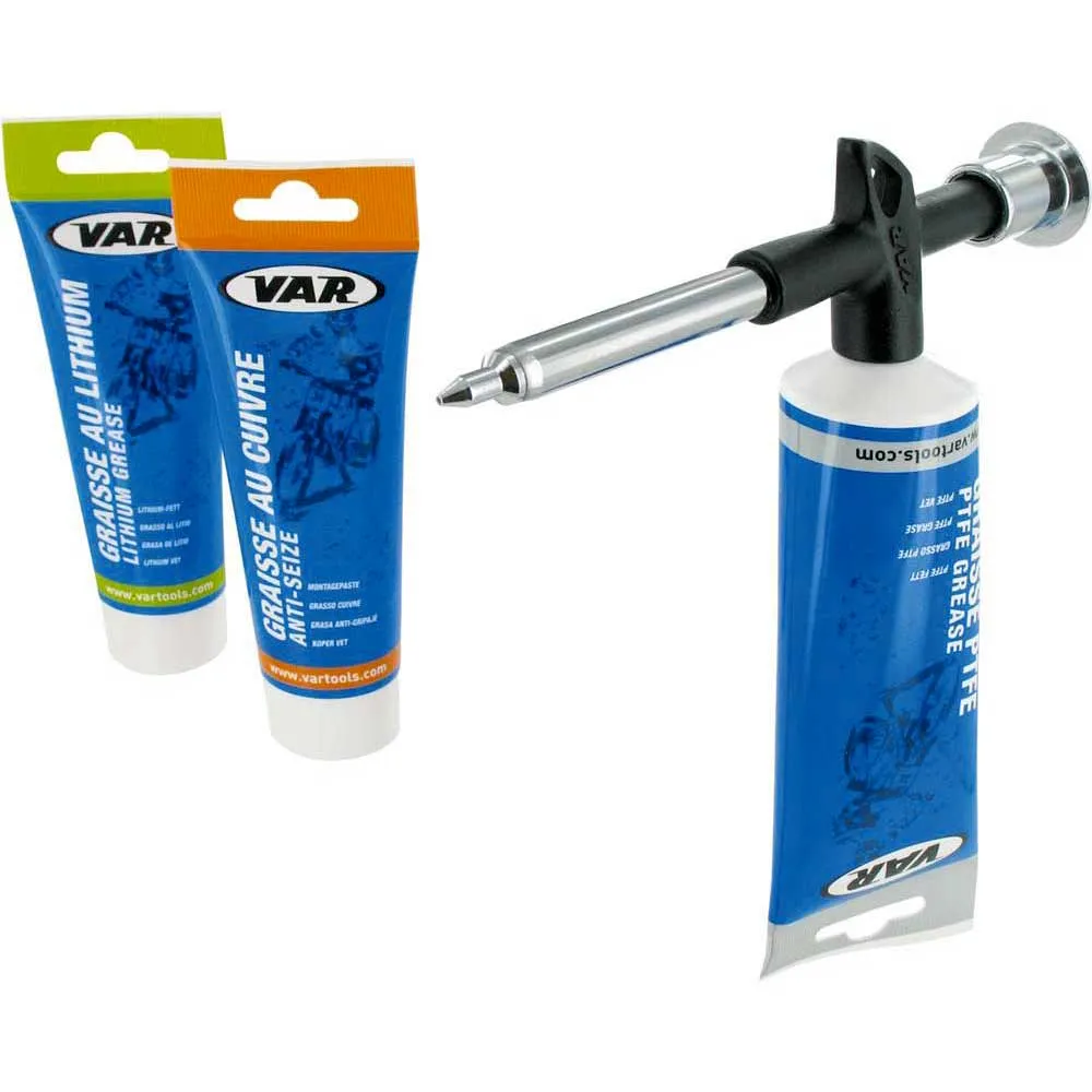 VAR Verktyg Grease Gun, Black / silver, One Size VAR Verktyg Grease Gun, Black / silver, One Size