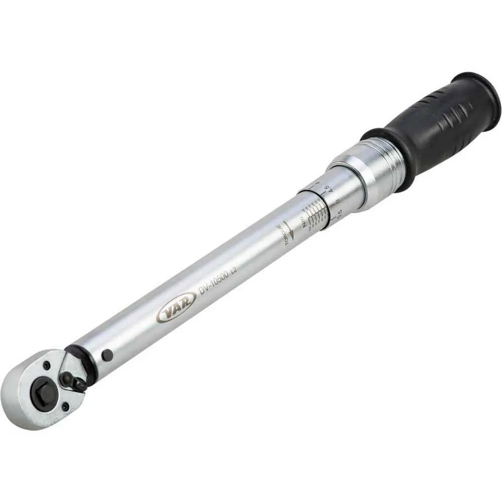 VAR Verktyg Professional Torque Wrench 20-100nm, Silver, One Size