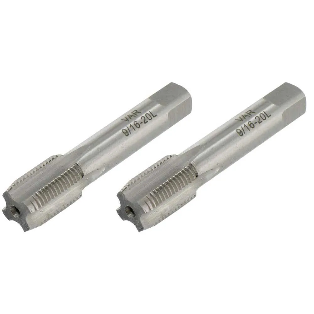 VAR Verktyg Set Of 2 Crank Taps 20 Mm, Silver, One Size
