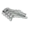 VAR Verktyg Set Of 6 Angled Open Socket Wrenches 13-19 Mm, Silver, One Size