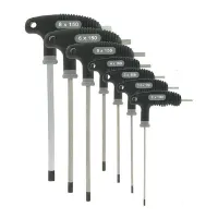 VAR Verktyg Set Of 7 P Handled Hex Wrenches VAR Verktyg Set Of 7 P Handled Hex Wrenches