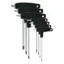 VAR Verktyg Set Of 7 P Handled Hex Wrenches With Ball Ends, Black / silver, One Size