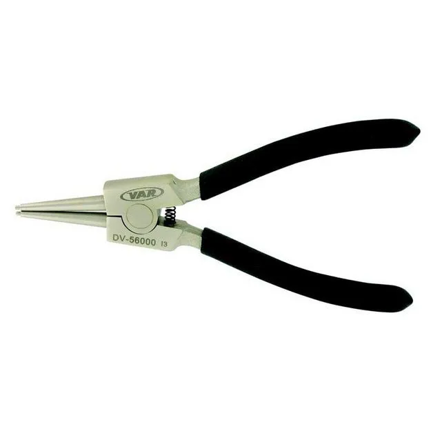 VAR Verktyg Straight Pliers For External Circlips, Black / silver, One Size VAR Verktyg Straight Pliers For External Circlips, Black / silver, One Size