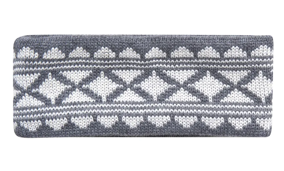 Varg Unisex Winter Headband, Grey Mix