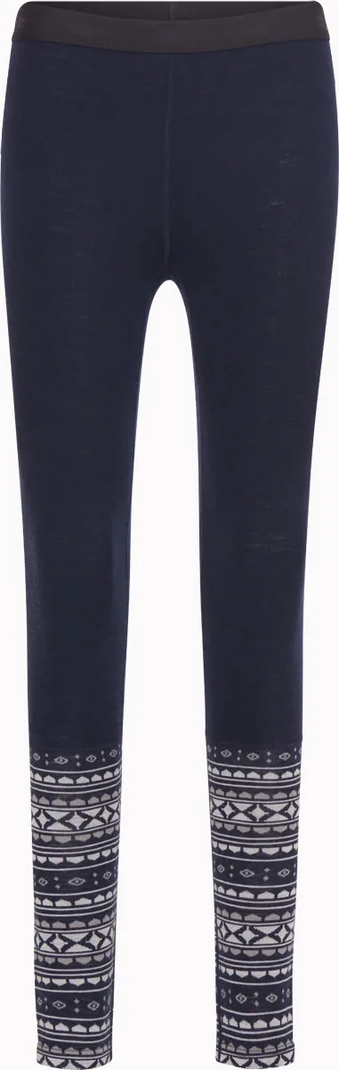Varg Women's Blanktjärn Merino Wool Pant, Blueberry Blue With Glacier Varg Women's Blanktjärn Merino Wool Pant, Blueberry Blue With Glacier