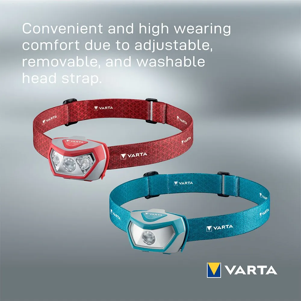 Varta H20 Pro Strålkastare, Red, One Size