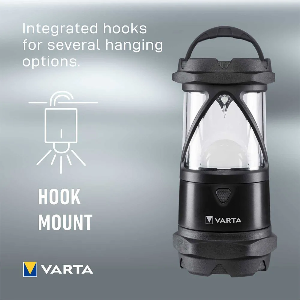 Varta Indestructible L30 Pro Extreme Durable Camping Light Lampa, Black, One Size