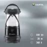 Varta Indestructible L30 Pro Extreme Durable Camping Light Lampa, Black, One Size