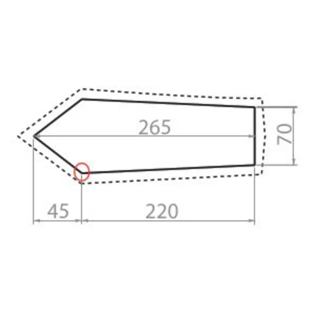 Vaude Allround Taurus 1p Skyddsunderlag, Bark, One Size Vaude Allround Taurus 1p Skyddsunderlag, Bark, One Size