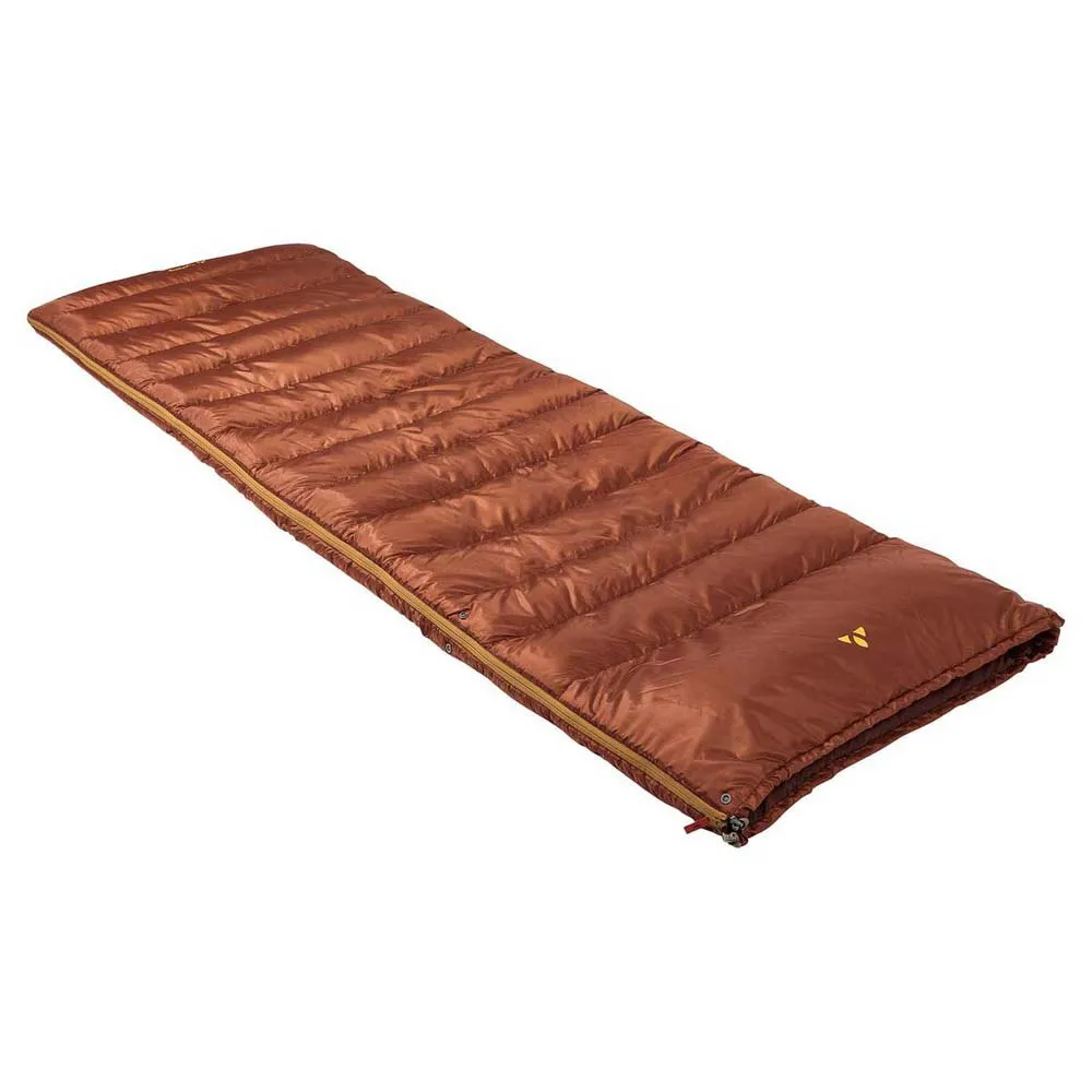 Vaude Alpsee 400 Dwn Sovsäck, Terra, Left Zipper