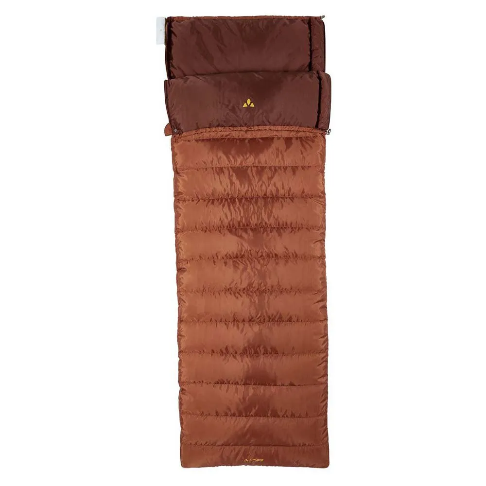 Vaude Alpsee 400 Dwn Sovsäck, Terra, Left Zipper