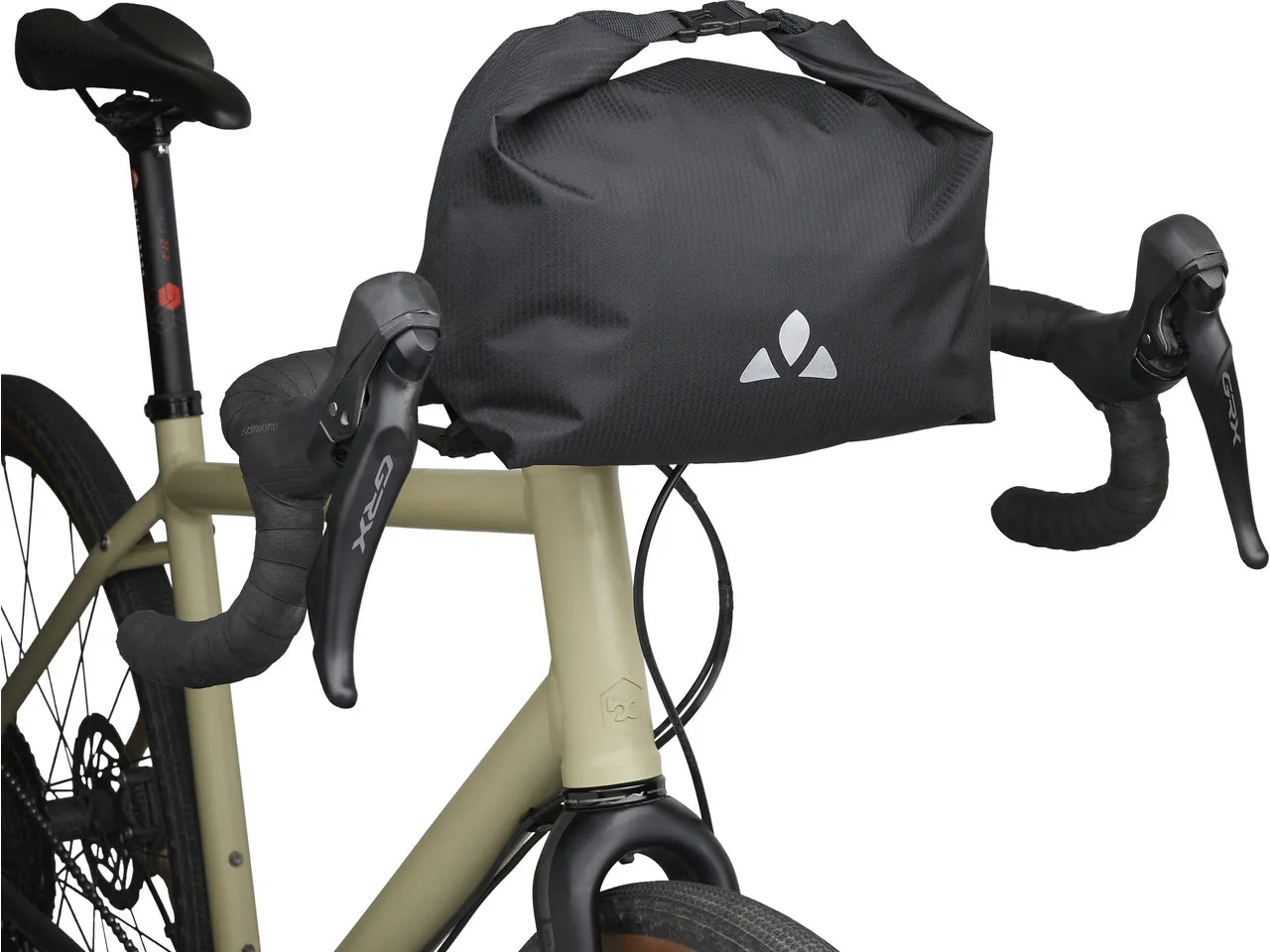 Vaude Aqua Box Light Lenkertasche Modell 2022, Light black, One Size
