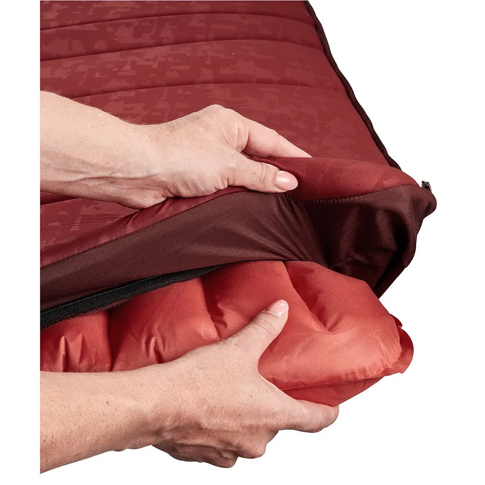 Vaude Dream Comfort 10 L Uppblåsbar Madrass, Cherrywood Vaude Dream Comfort 10 L Uppblåsbar Madrass, Cherrywood