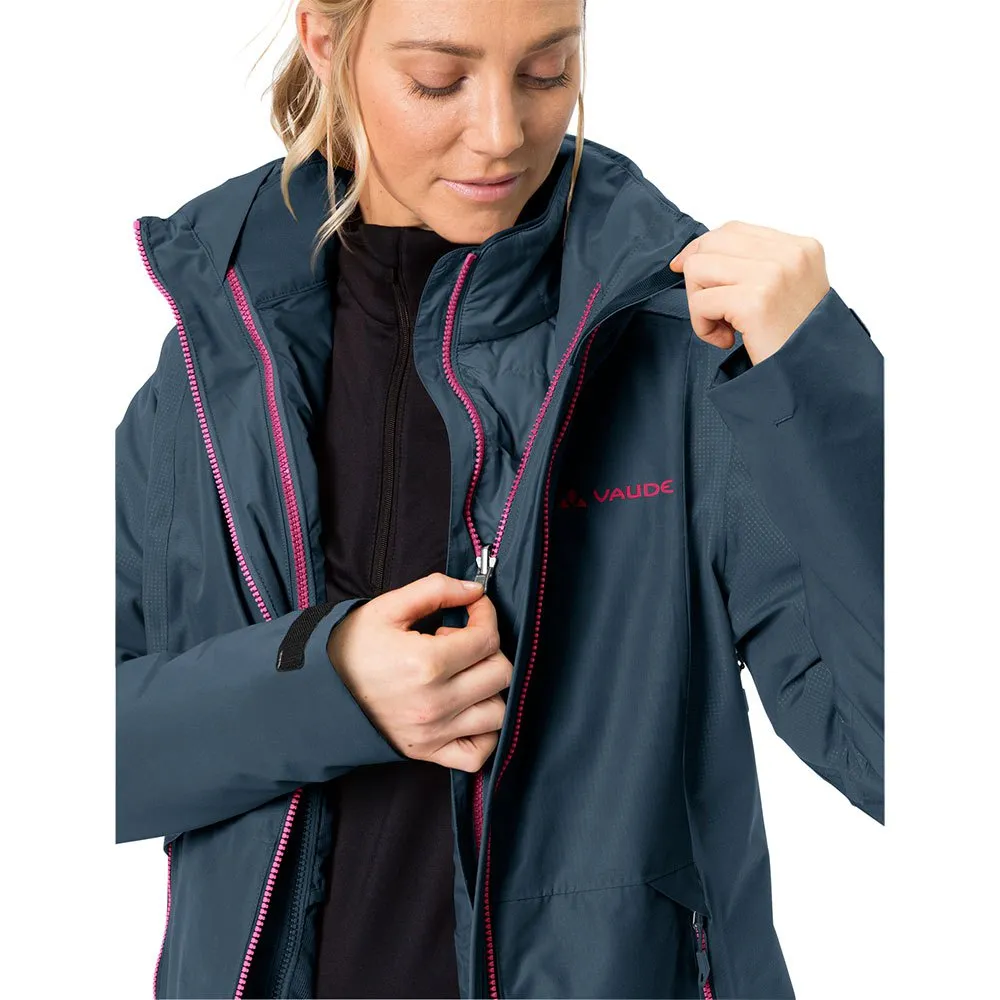 Vaude Elope 3in1 Avtagbar Jacka, Dark sea uni