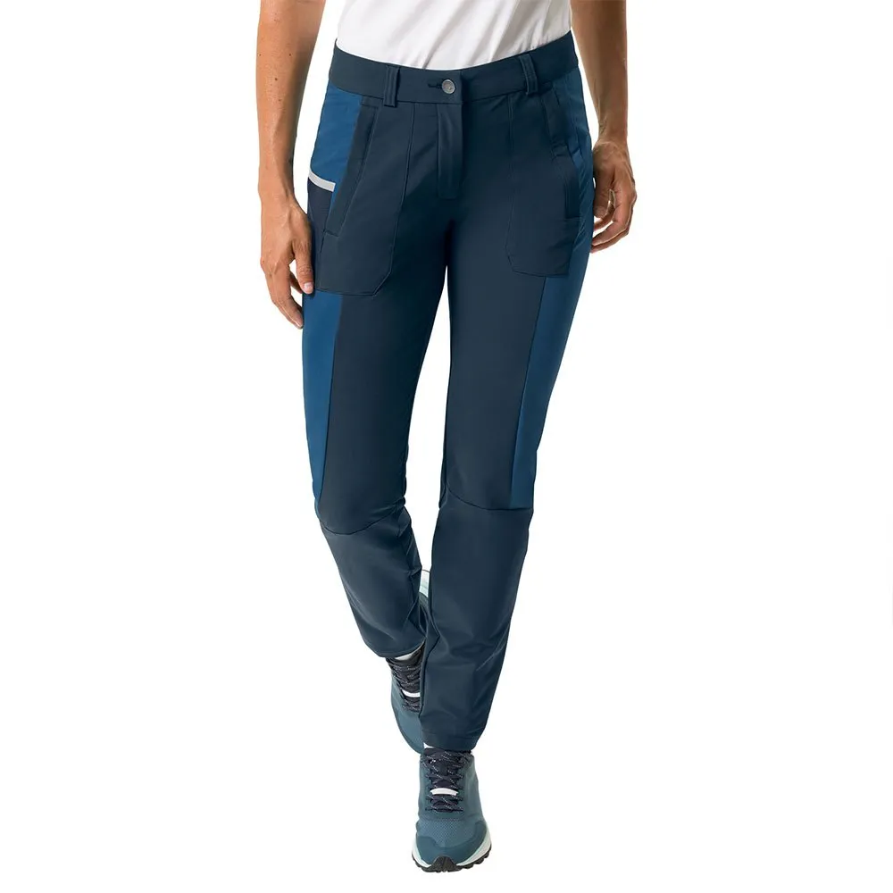 Vaude Elope Slim Fit Byxor, Dark sea, Regular
