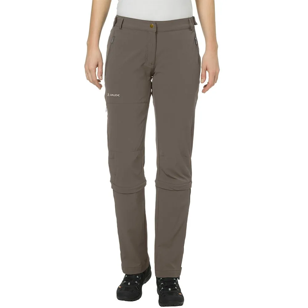 Vaude Farley Stretch Capri Short T Zip Ii Byxor, Coconut, Regular Vaude Farley Stretch Capri Short T Zip Ii Byxor, Coconut, Regular