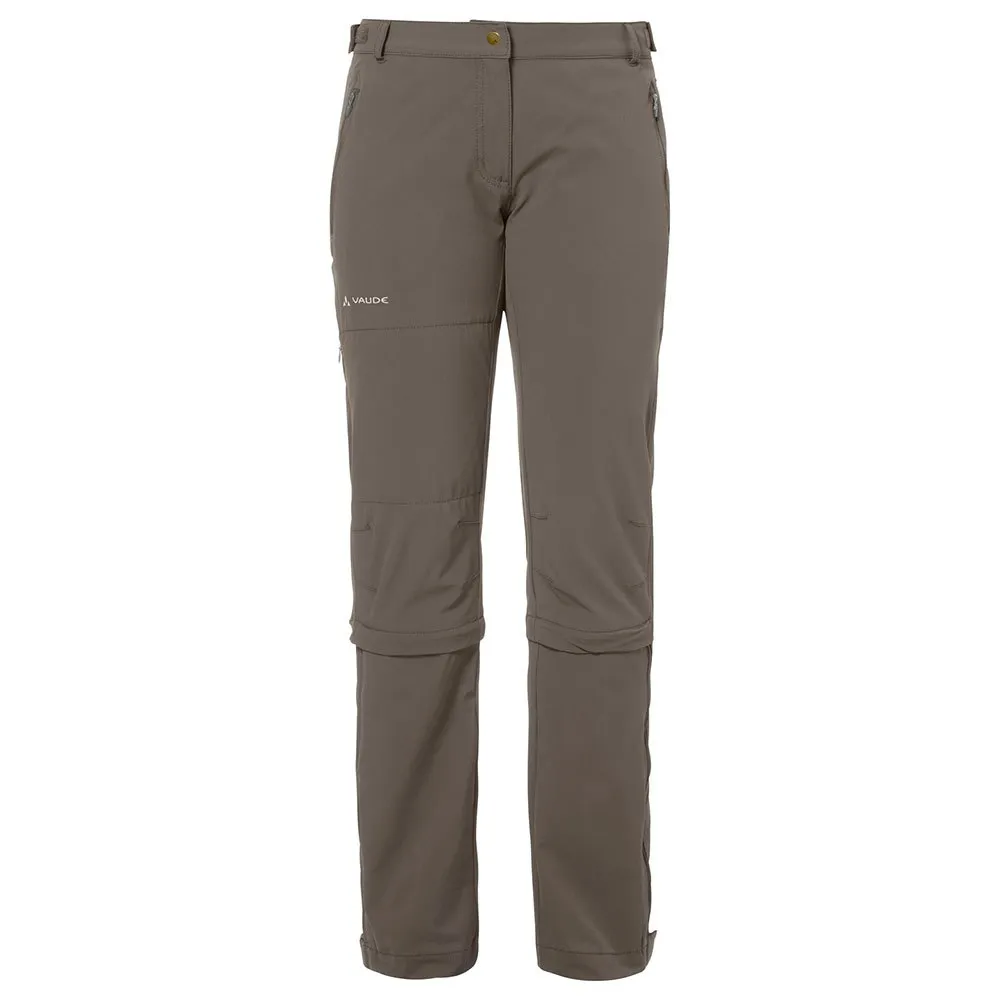 Vaude Farley Stretch Capri Short T Zip Ii Byxor, Coconut, Regular Vaude Farley Stretch Capri Short T Zip Ii Byxor, Coconut, Regular