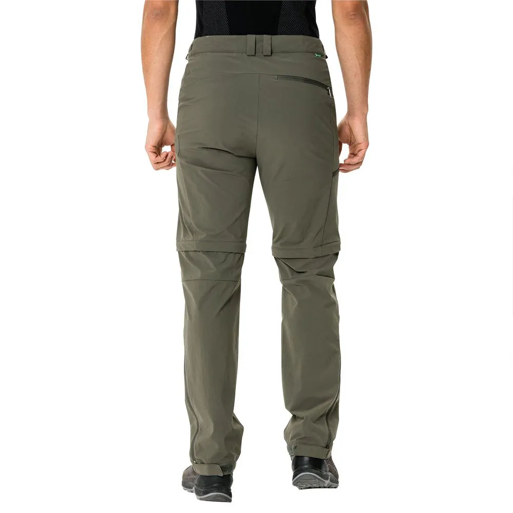 Vaude Farley Stretch T-zip Iii Byxor, Khaki, Long
