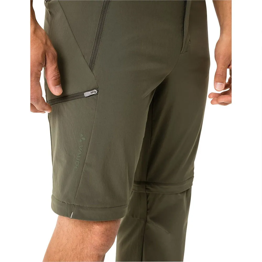 Vaude Farley Stretch T-zip Iii Byxor, Khaki, Long