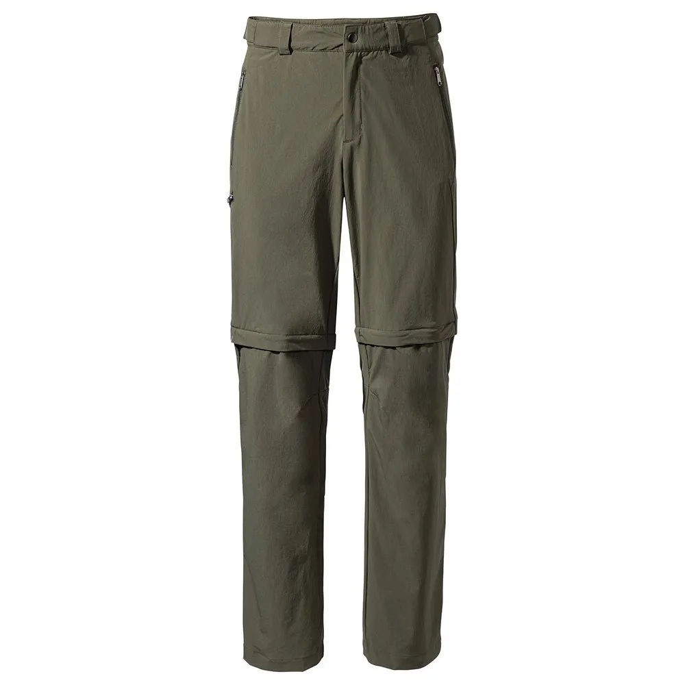 Vaude Farley Stretch T-zip Iii Byxor, Khaki, Long
