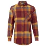 Vaude Farsund Ii Skjorta Med Långa ärmar, Dark cherry