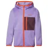 Vaude Kikimora Fleecejacka Med Dragkedja, Pastel lilac, 134-140cm