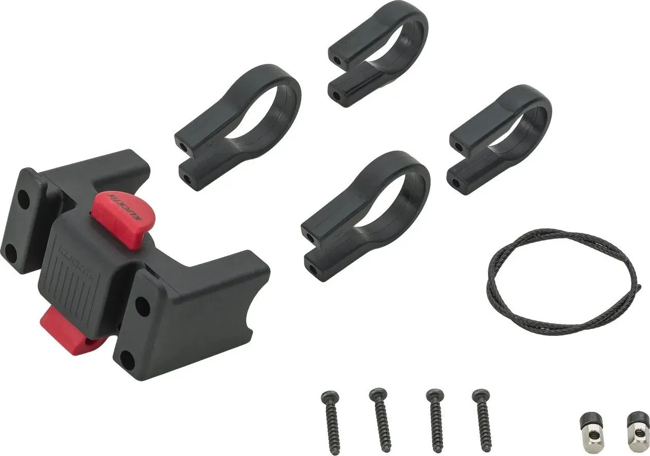 Vaude Klick Fix System For Handle Bar Bags, Black, One Size