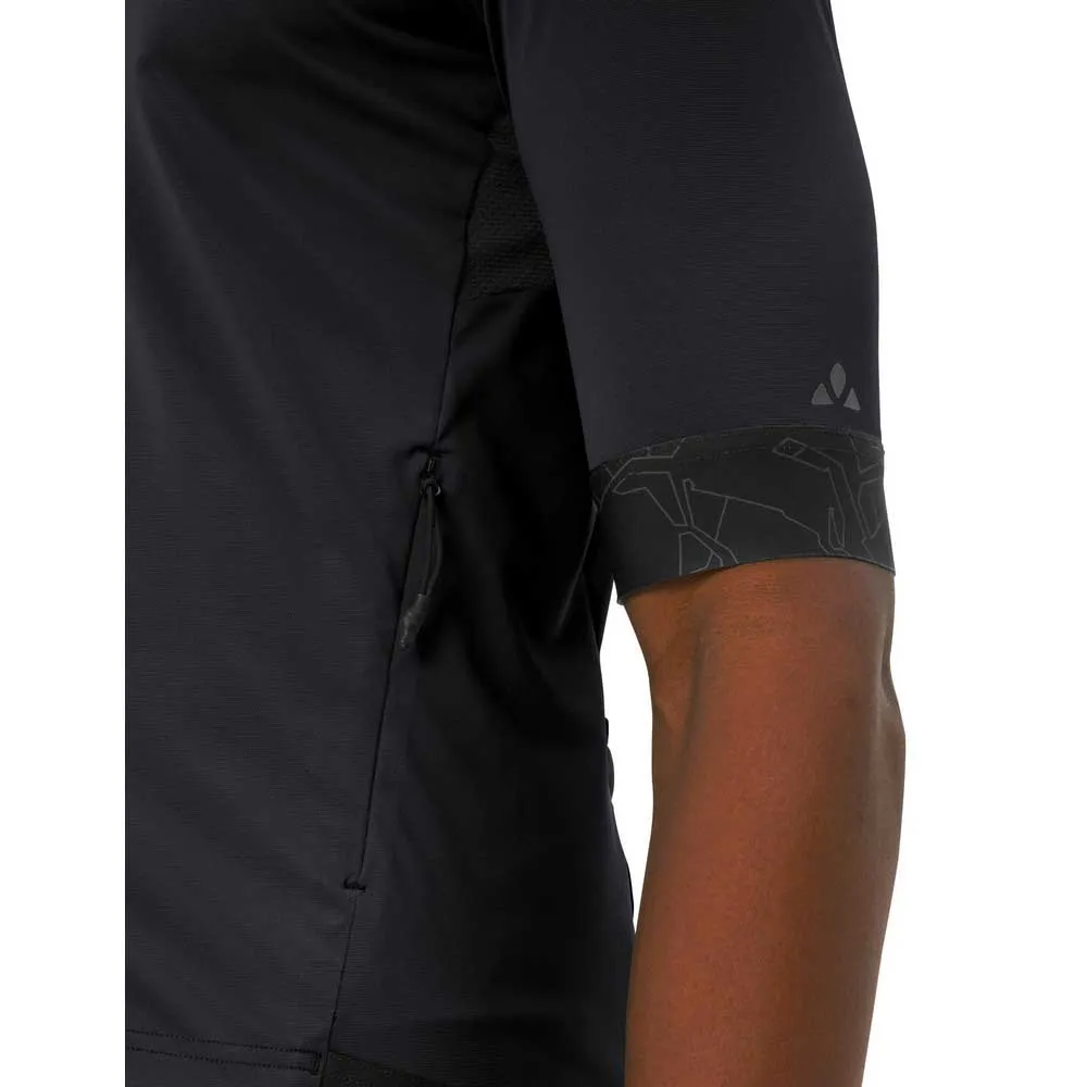 Vaude Kuro Full Zip Ii Korta ärmar Cykeltröja