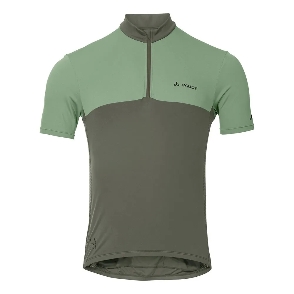 Vaude Matera Hz Tricot Korta ärmar Cykeltröja, Willow green, M