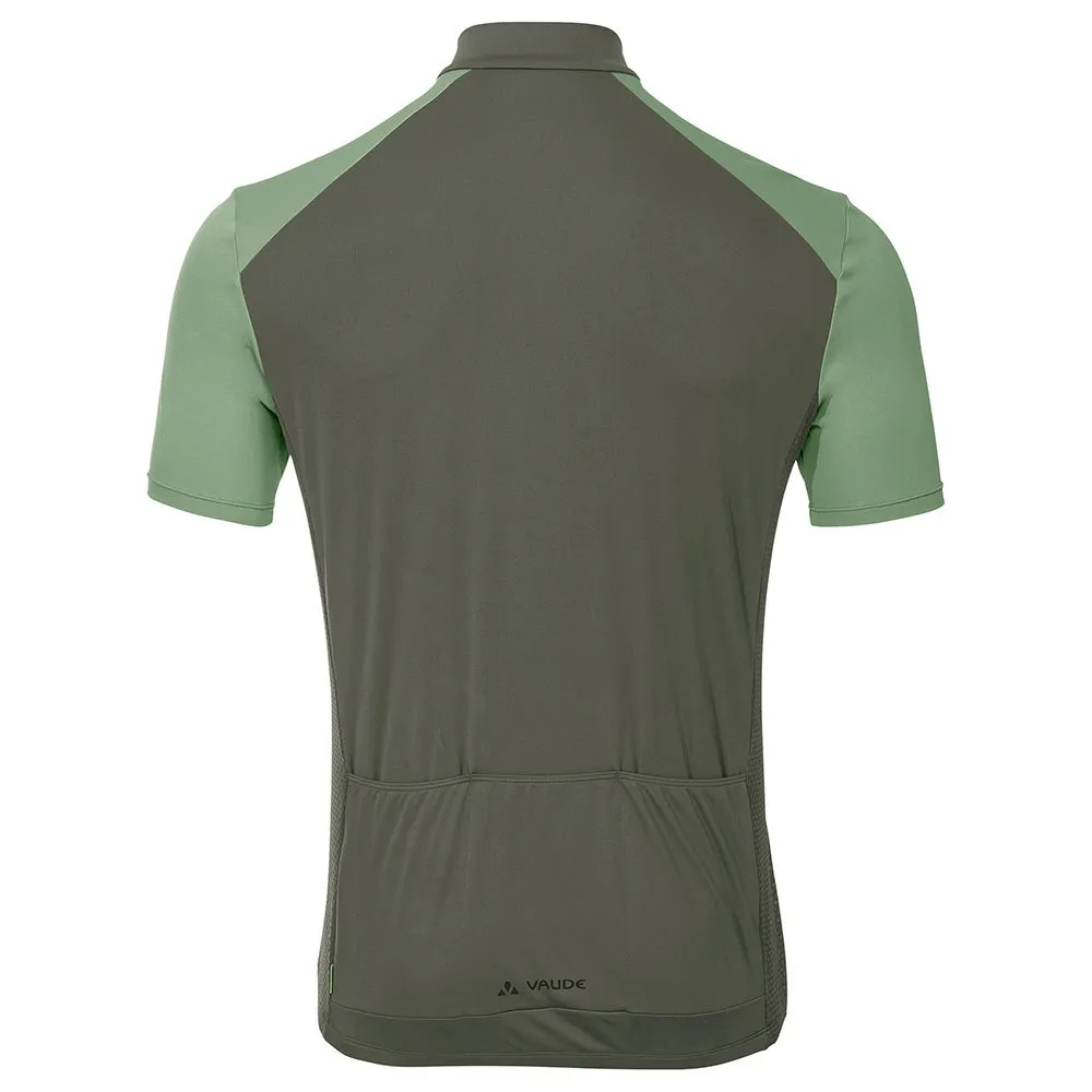 Vaude Matera Hz Tricot Korta ärmar Cykeltröja, Willow green, M