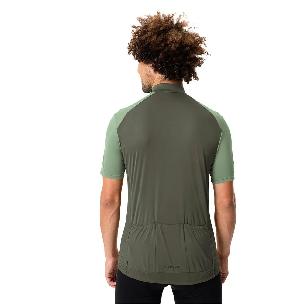 Vaude Matera Hz Tricot Korta ärmar Cykeltröja, Willow green, M