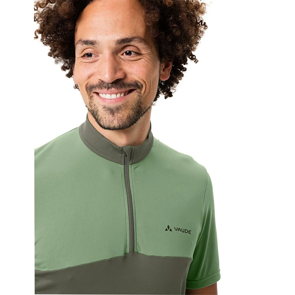 Vaude Matera Hz Tricot Korta ärmar Cykeltröja, Willow green, M
