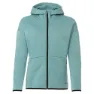 Vaude Mineo Fleecejacka Med Huva, Dusty moss
