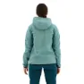 Vaude Mineo Fleecejacka Med Huva, Dusty moss