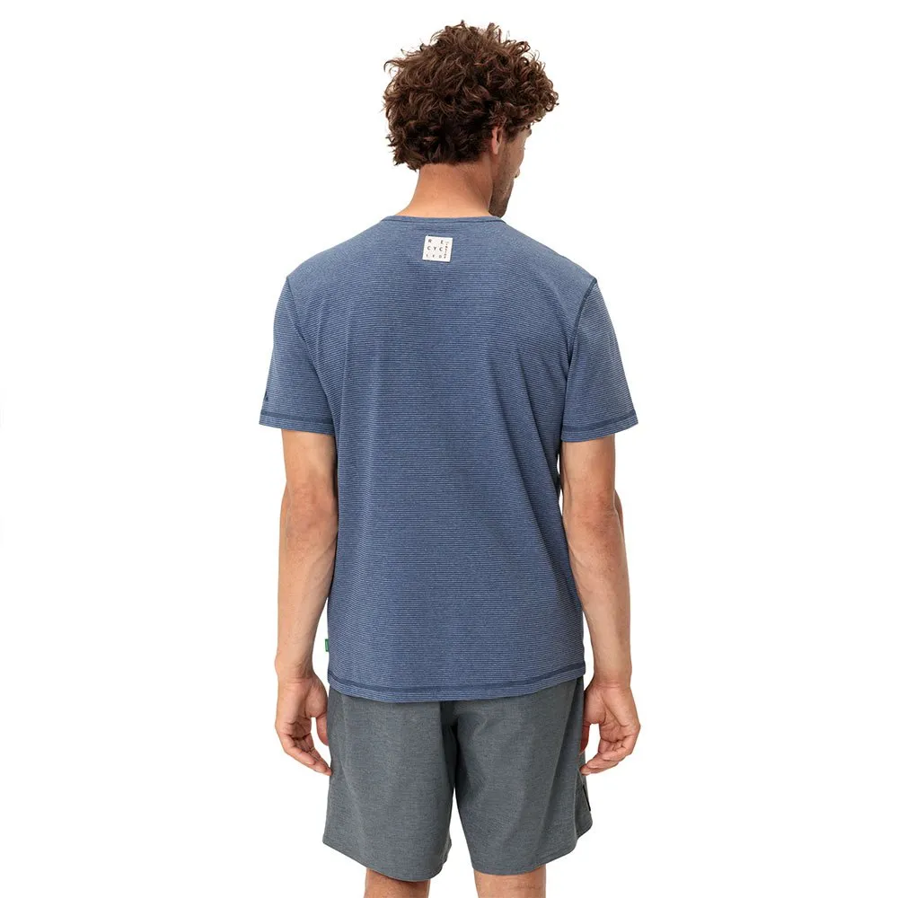 Vaude Mineo Striped T-shirt Med Korta ärmar Vaude Mineo Striped T-shirt Med Korta ärmar