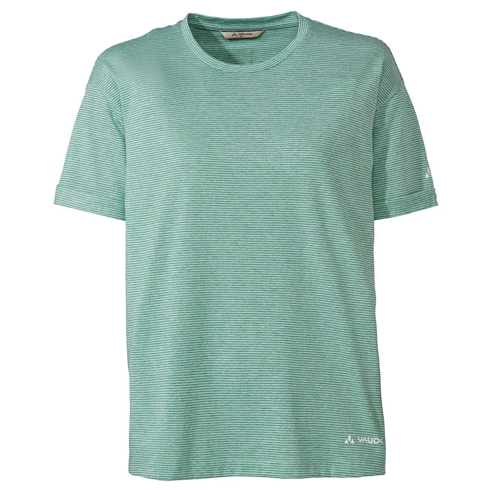 Vaude Mineo Striped T-shirt Med Korta ärmar