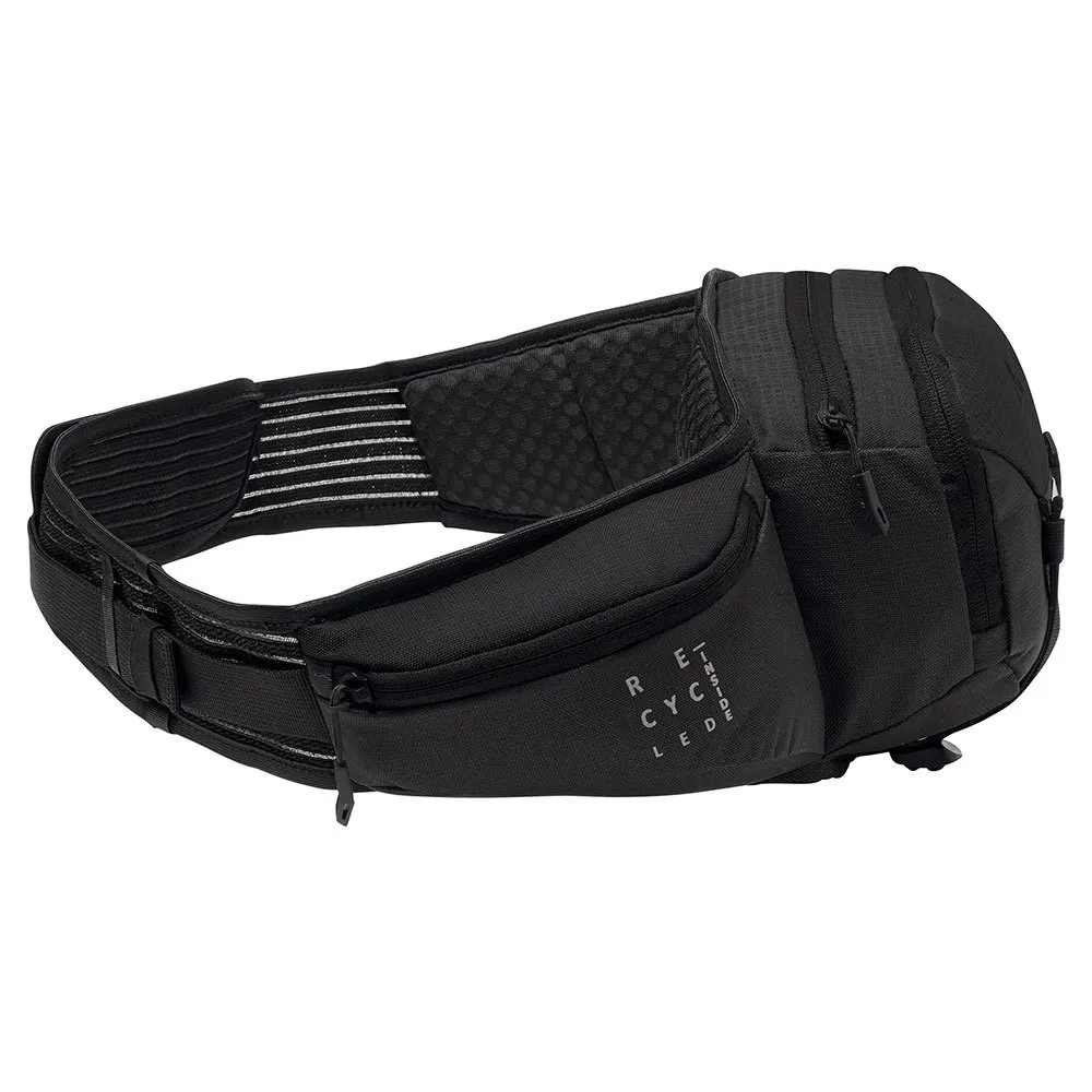 Vaude Moab Hip 3 Midjeväska, Black, One Size