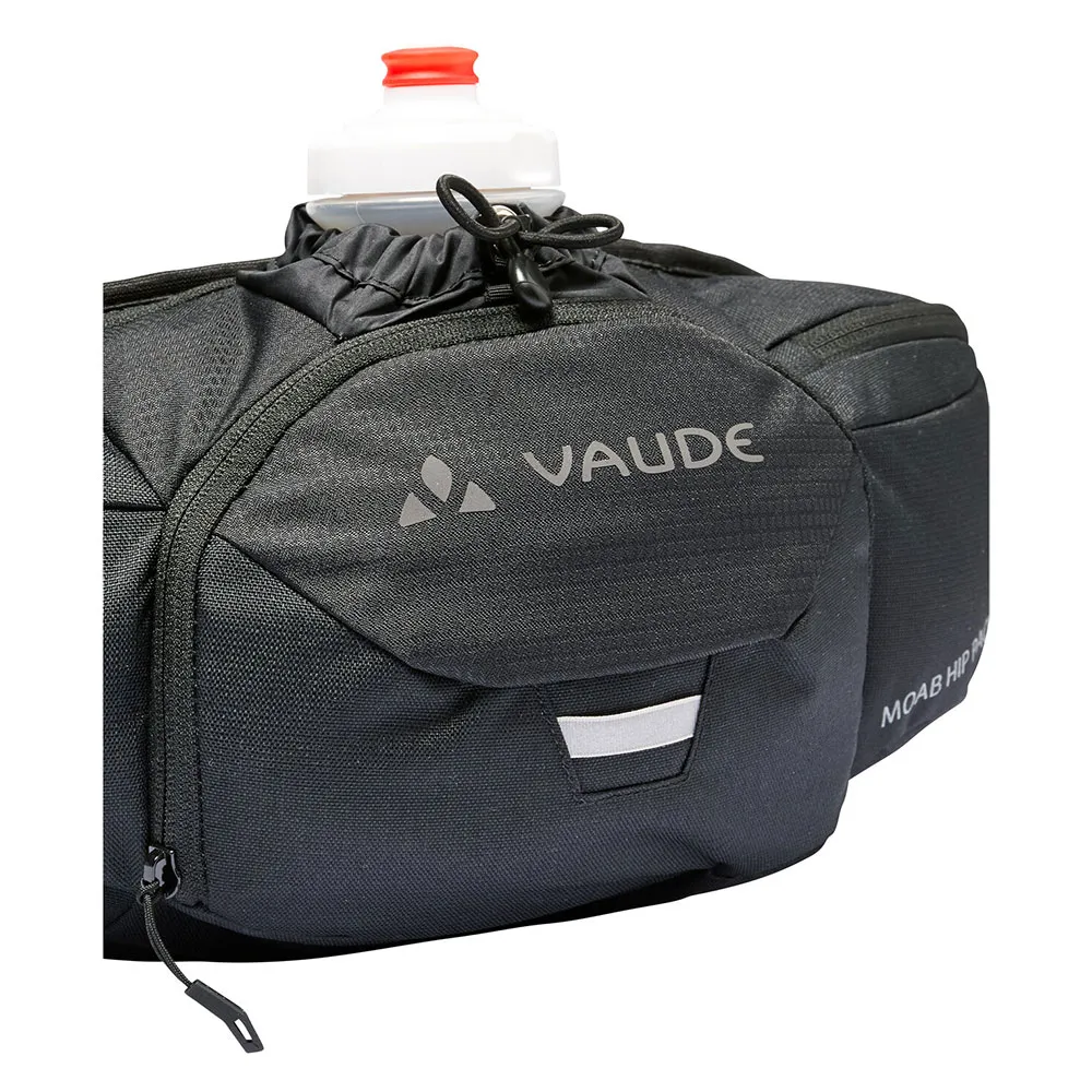 Vaude Moab Hip Pack 4 Midjeväska, Black, One Size