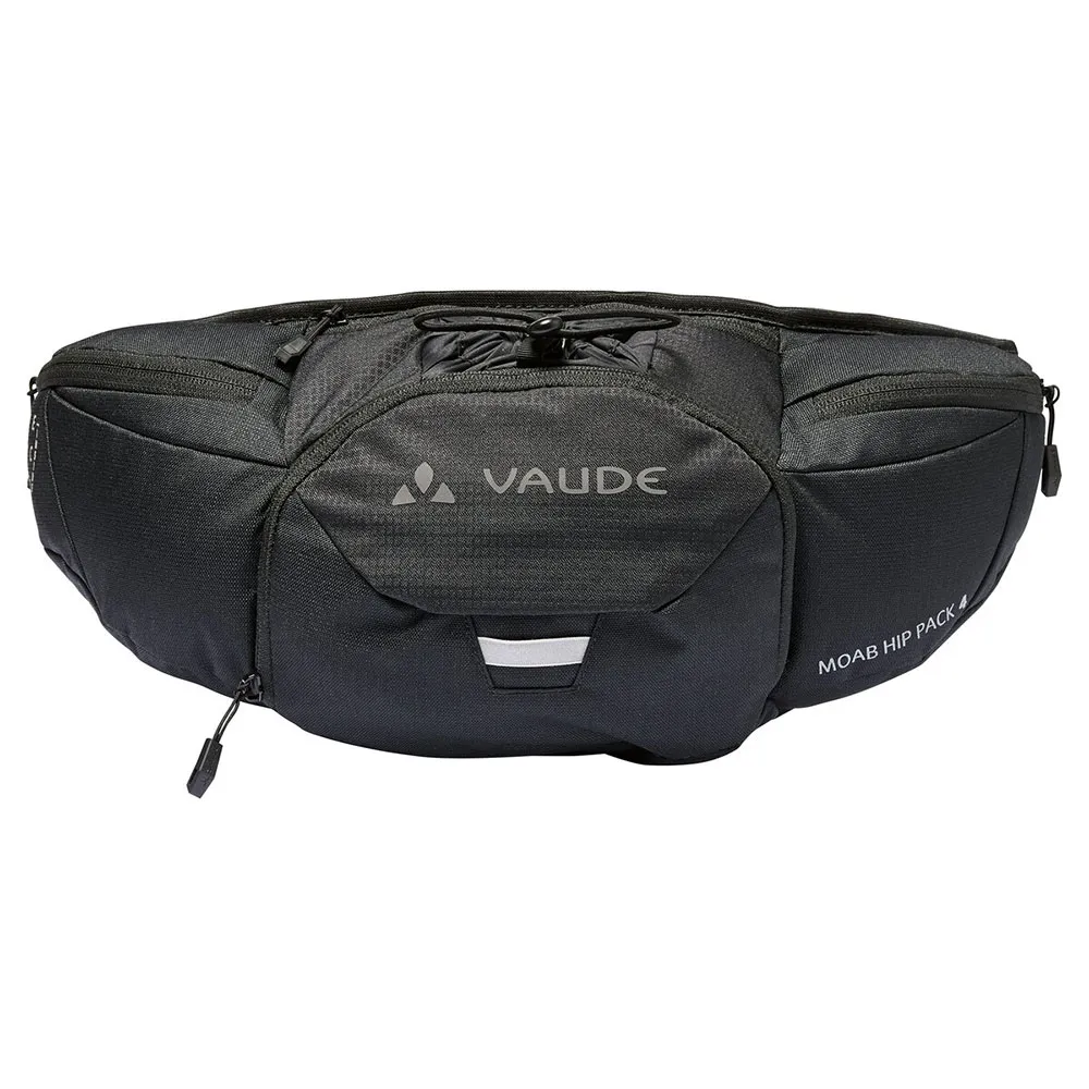 Vaude Moab Hip Pack 4 Midjeväska, Black, One Size