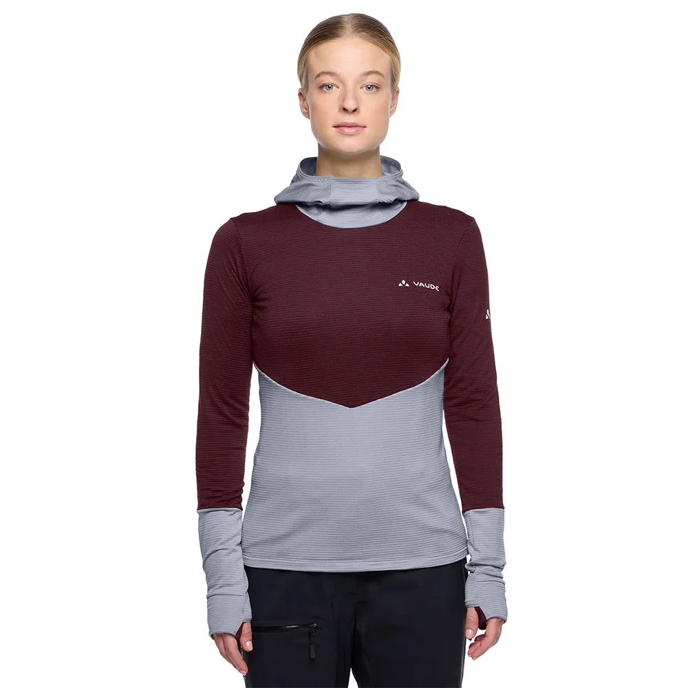 Vaude Monviso Fleecejacka Med Huva Vaude Monviso Fleecejacka Med Huva