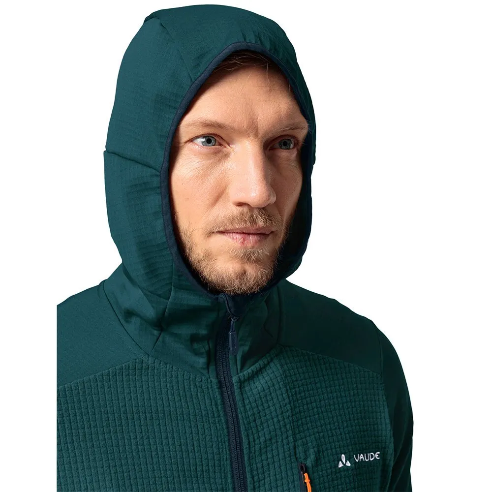 Vaude Monviso Grid Fleecejacka Med Dragkedja