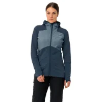 Vaude Monviso Grid Fleecejacka Med Huva Vaude Monviso Grid Fleecejacka Med Huva