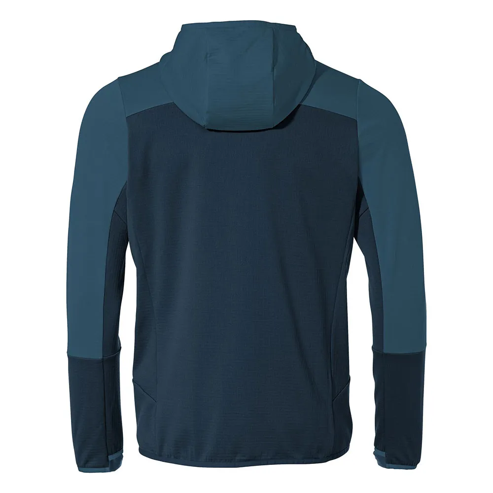 Vaude Monviso Grid Fleecejacka Med Huva Vaude Monviso Grid Fleecejacka Med Huva