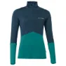 Vaude Monviso Wool Halv Dragkedja Långärmad T-shirt