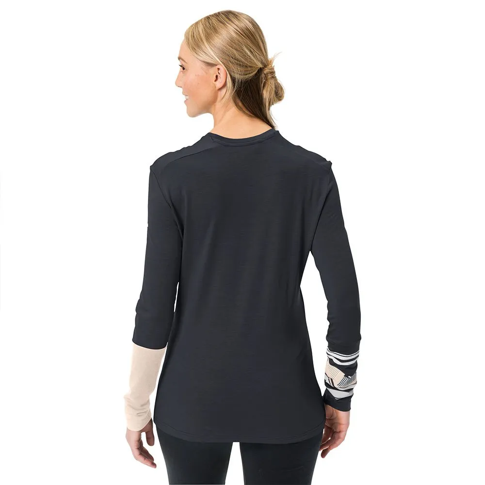 Vaude Monviso Wool T-shirt Med Lång ärm